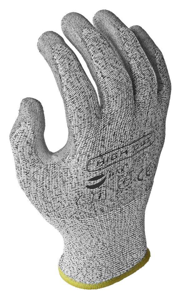 Vgo Guantes anticorte Nivel 5, EN388, resistentes a cortes, guantes  protectores de mano para corte, ANSI A3 (1par, XL, gris, SK2131)
